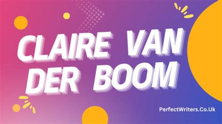 Claire van der Boom Net Worth
