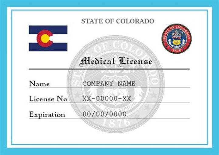CO State Medical License